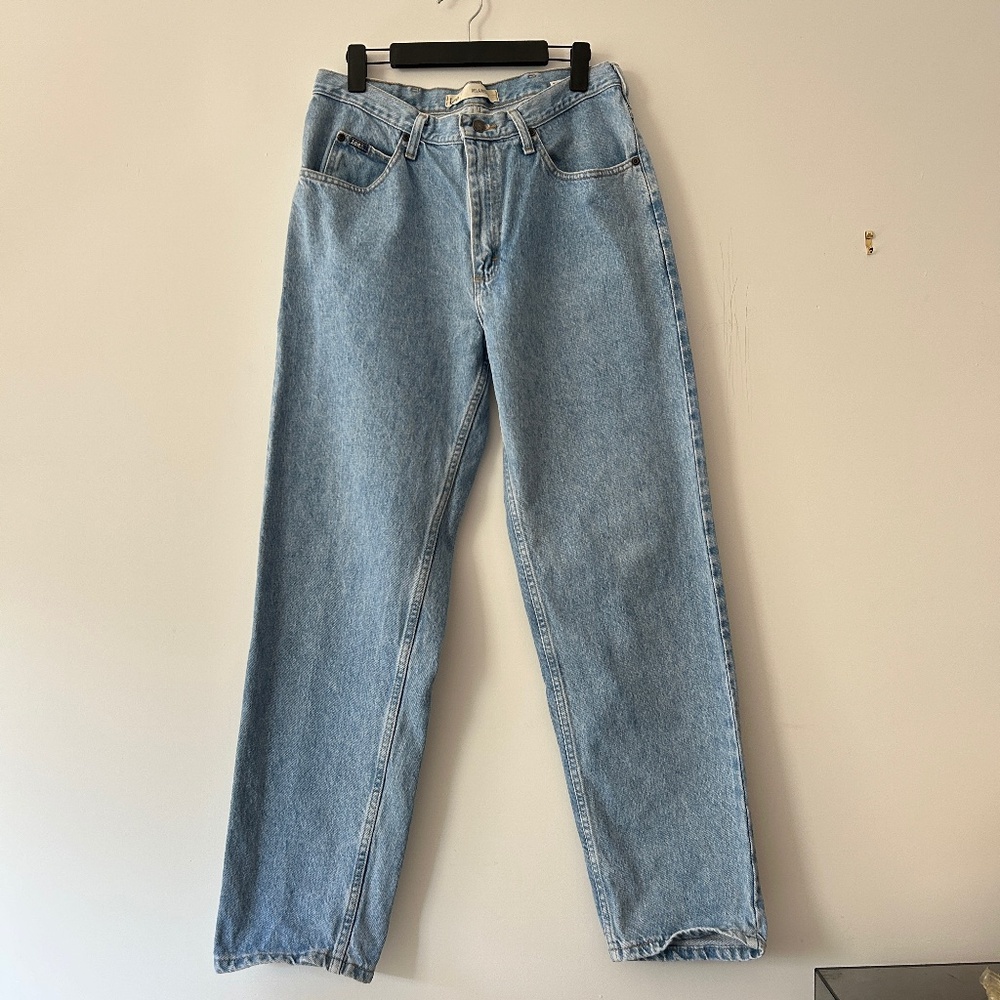 Vintage Lee Relaxed Fit Denim in a Light Wash